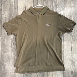 Vintage 90’s Polo by Ralph Lauren Green Polo Shirt Casual 100% cotton.